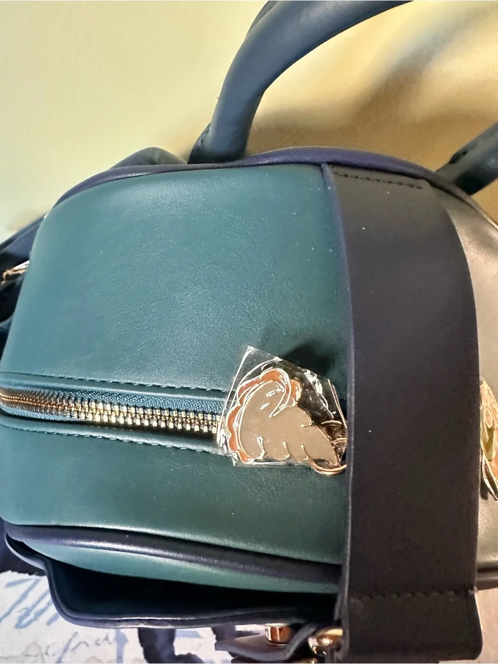 Navy Blue Disney Beauty & the Beast Lumière Backpack - Picture 5 of 14